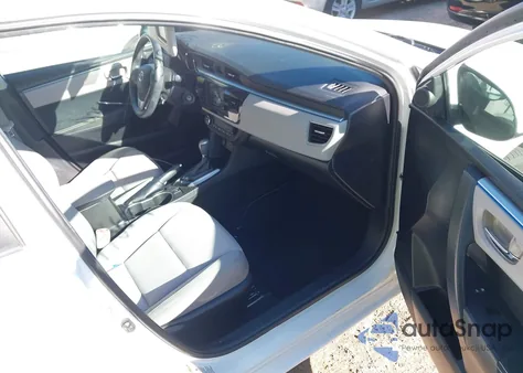 2015 Toyota Corolla Le из США, поврежденный, VIN 5YFBURHE0FP244473